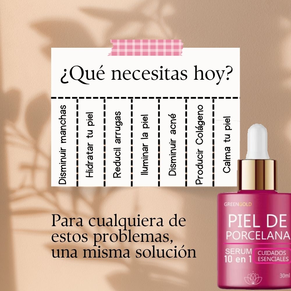 SERUM PIEL DE PORCELANA