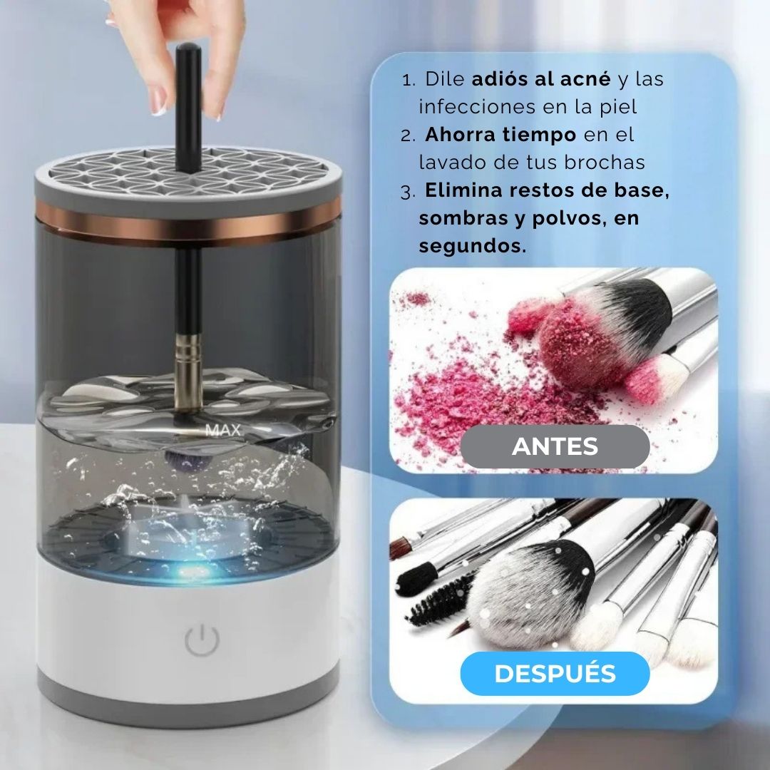 Limpia Brochas - Maquillaje Más Limpio, Piel Más Sana