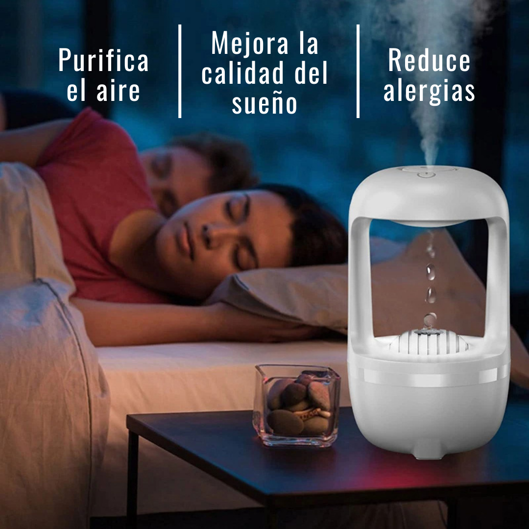 Humidificador Zen-Air. Con gotas antigravedad
