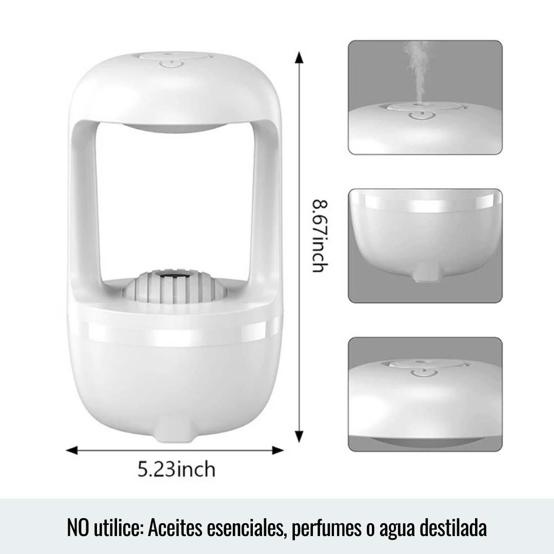Humidificador Zen-Air. Con gotas antigravedad