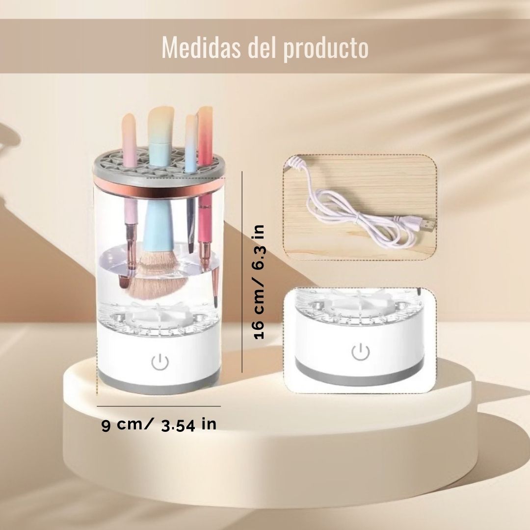 Limpia Brochas - Maquillaje Más Limpio, Piel Más Sana