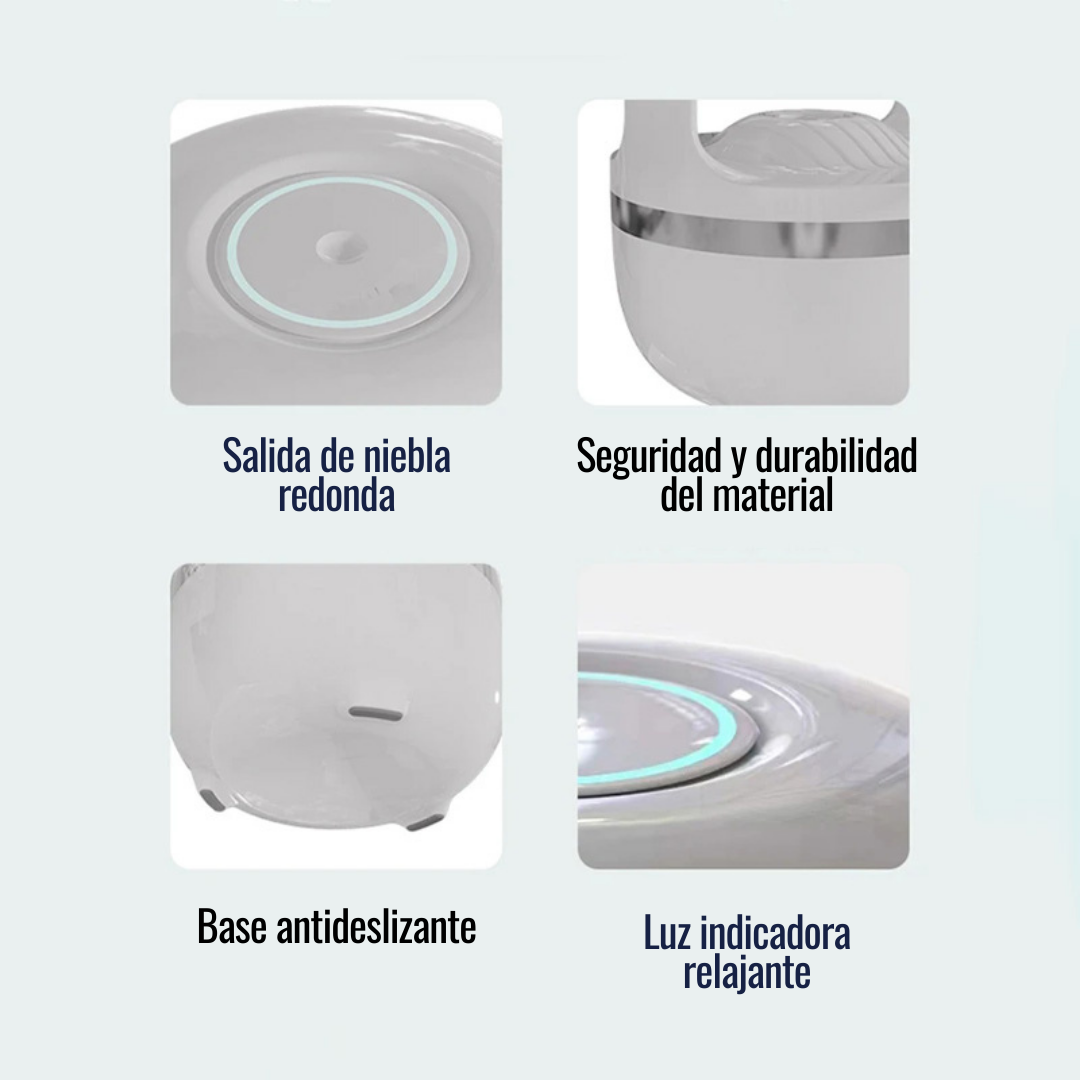 Humidificador Zen-Air. Con gotas antigravedad
