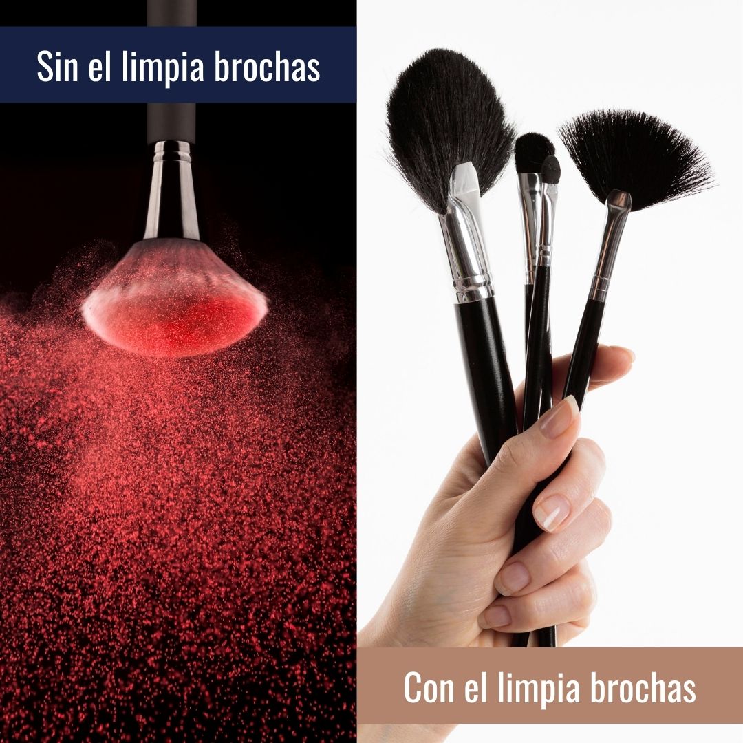 Limpia Brochas - Maquillaje Más Limpio, Piel Más Sana