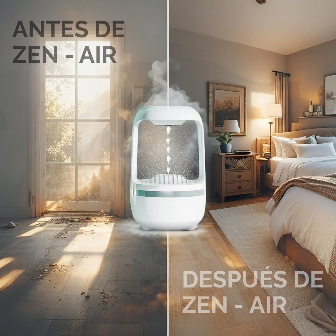 Humidificador Zen-Air. Con gotas antigravedad