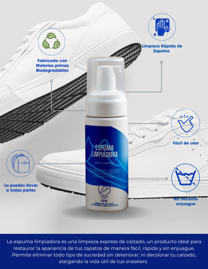 SNEAK FOOM Combo 2x1: Tus tenis como nuevos en 1 minuto