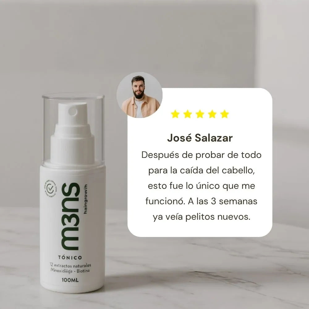 Tratamiento Activador Capilar:  Barba y Cabello Abundantes